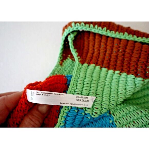 Urban Outfitters/Free People Multicolor Tori Soft Crochet Cotton Hobo Bag - Picture 5 of 7